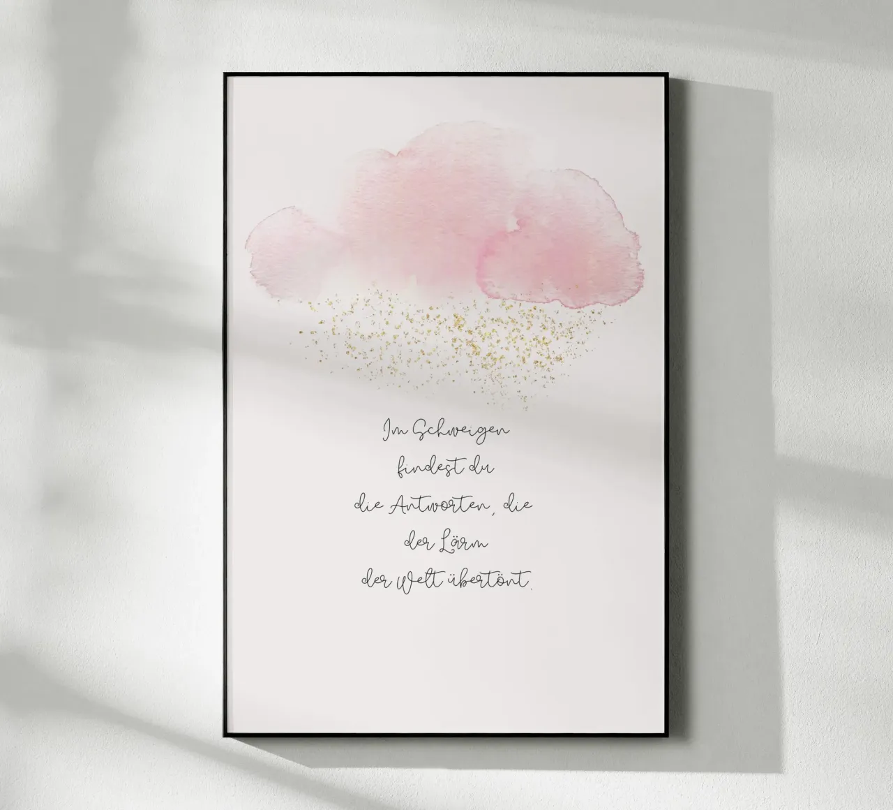 Schweigen plexiglas de AESTHETIC VIBES by Isabel