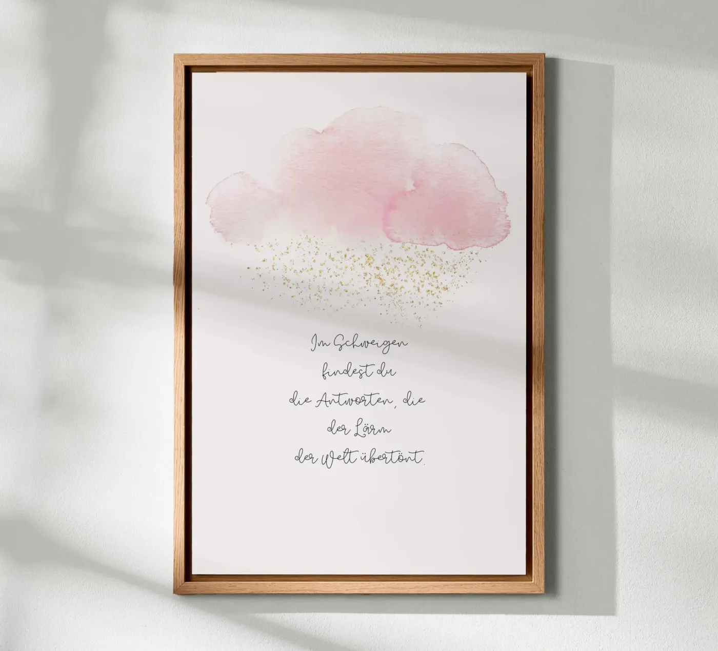 Schweigen alluminio dibond da isabels_wunderwelt_digital_art