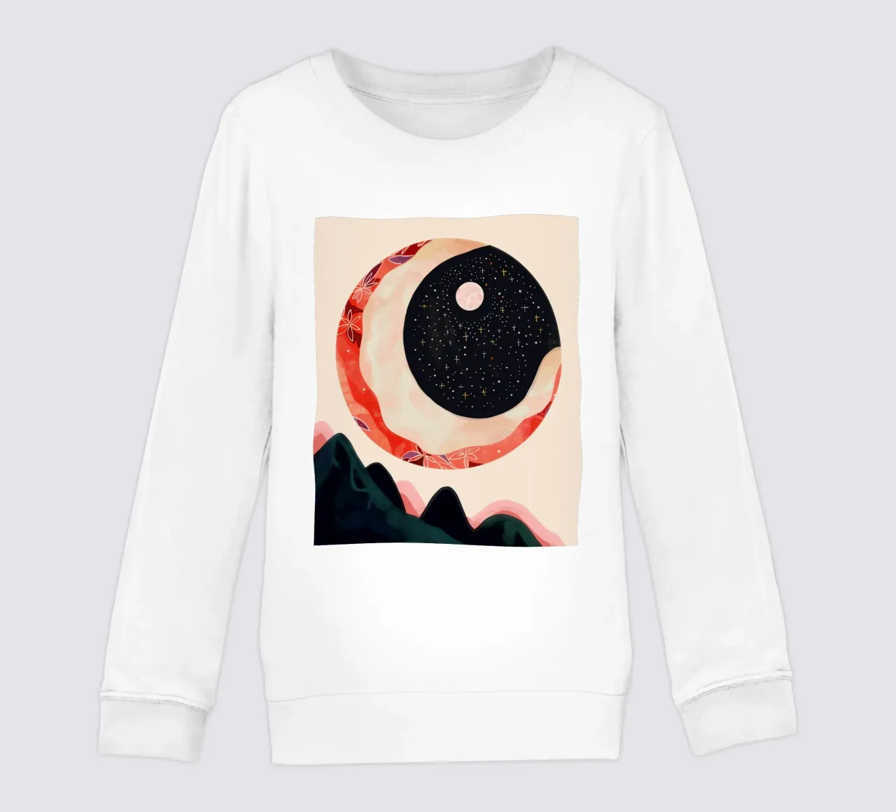 Luna mistica felpa bambino da ArtsySesta