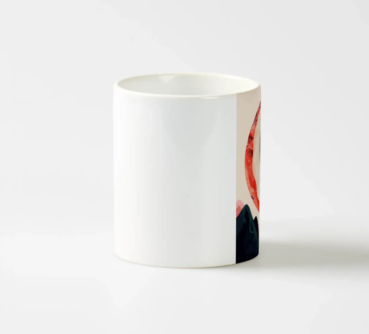 Luna mistica tazza in ceramica da ArtsySesta