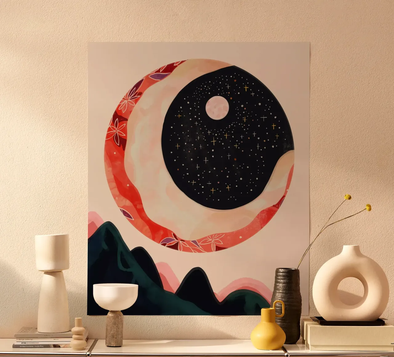 Luna mistica carta hahnemühle da ArtsySesta