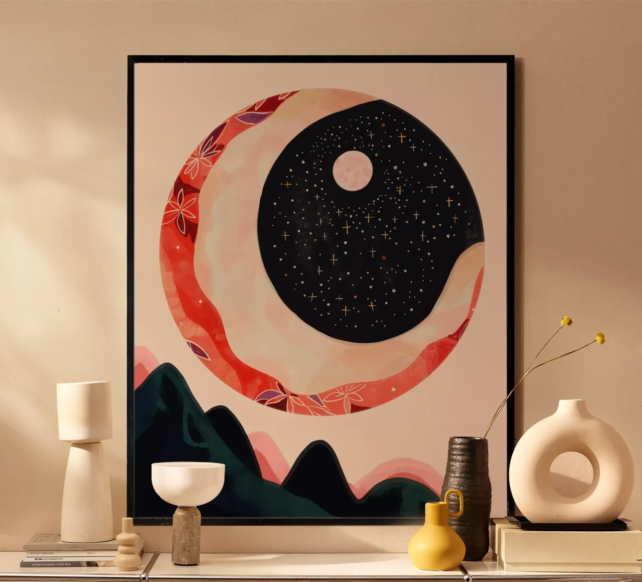 Luna mistica carta hahnemühle da ArtsySesta