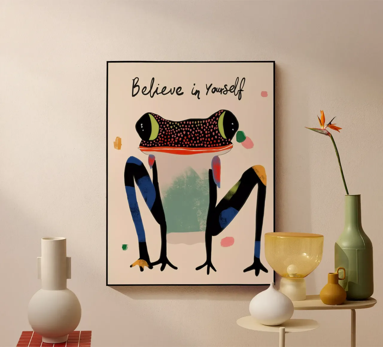 Believe and Leap plexiglass da ArtsySesta