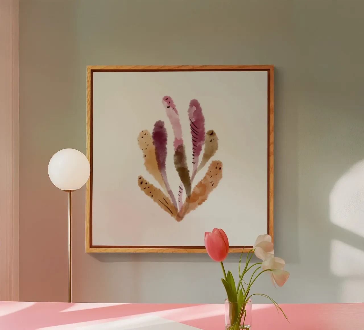 Sea Study No 47 (Square) plexiglass da treechild