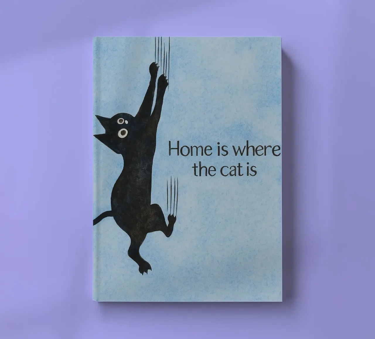 how is where the cat is art drawing notebook by pasadenan