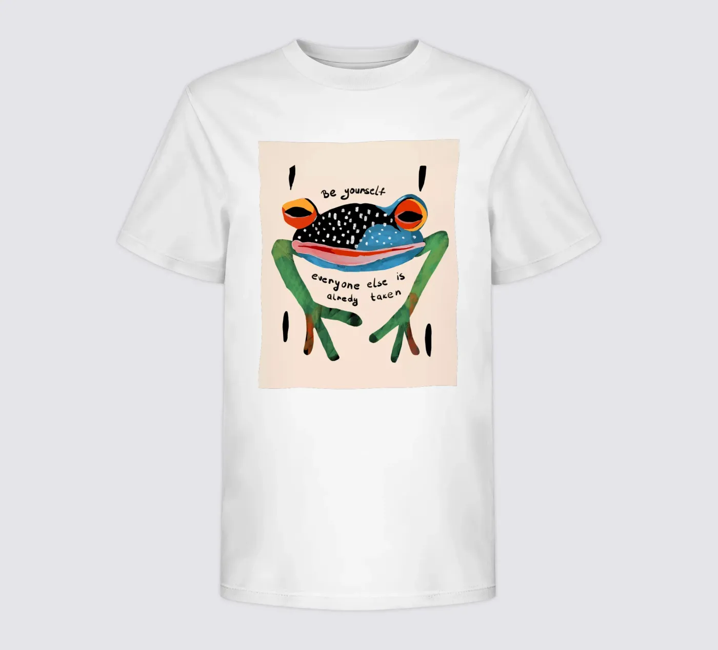 Sei du selbst Kinder T-Shirt von ArtsySesta