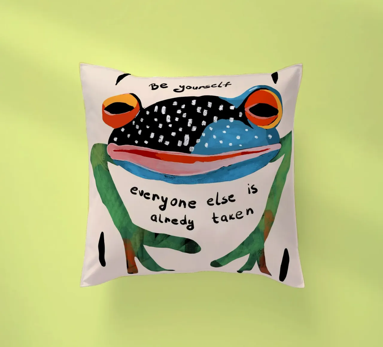 Essere se stessi cuscino da ArtsySesta
