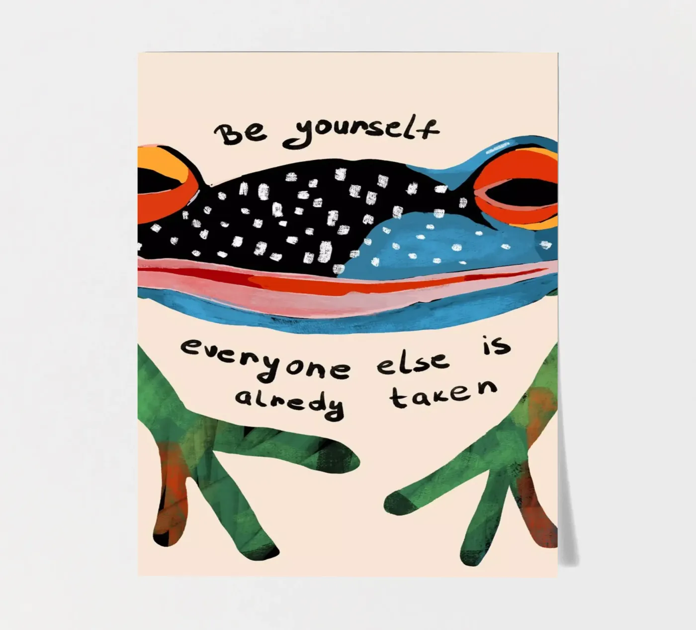 Be Yourself sticker sheet by ArtsySesta