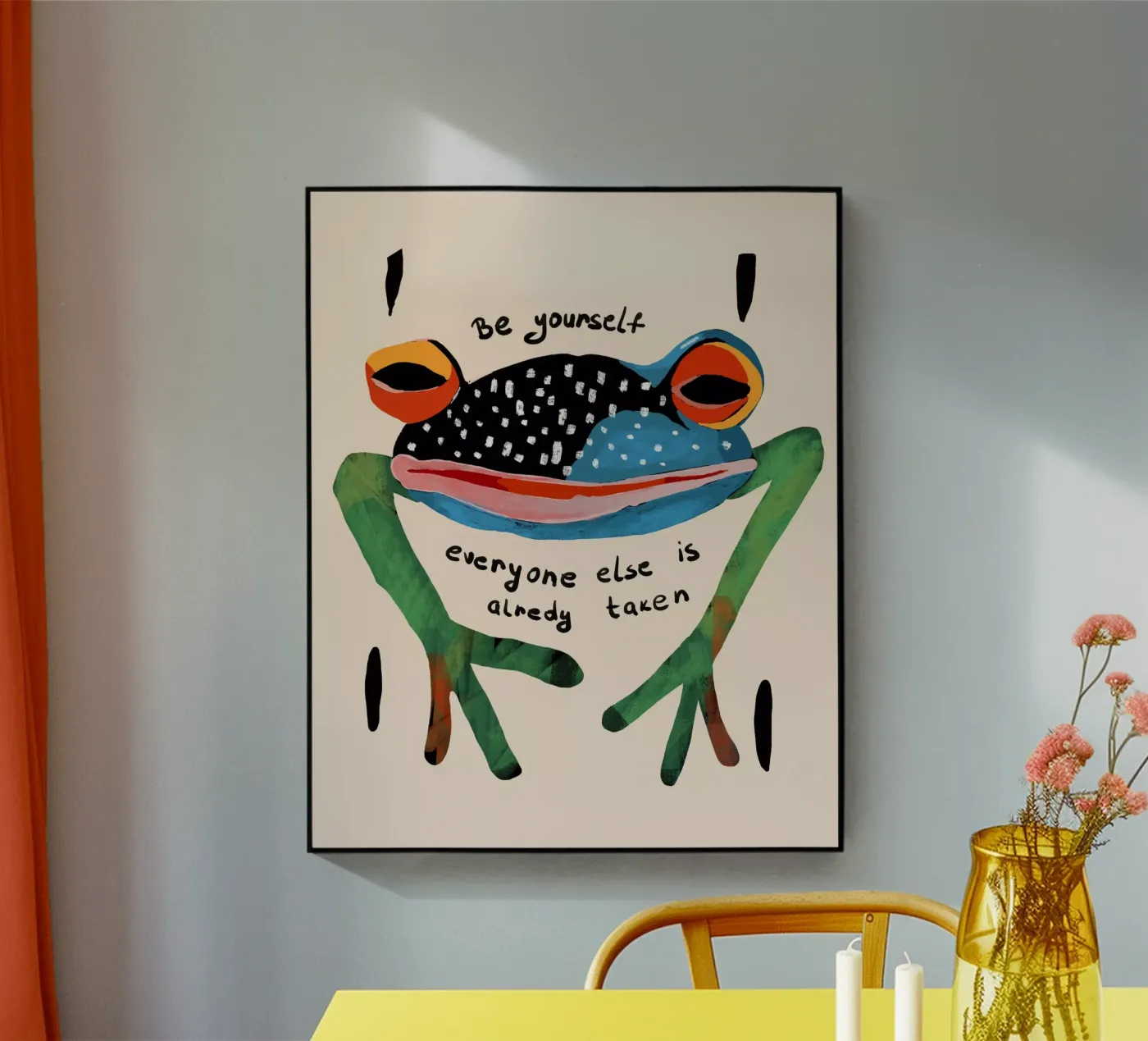 Be Yourself plexiglas de ArtsySesta