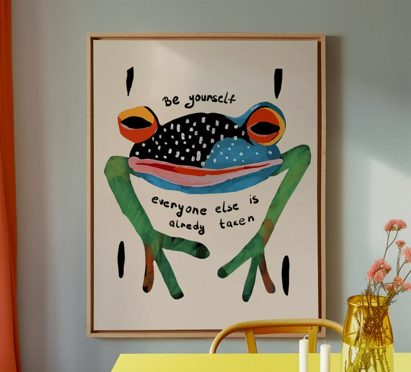 Be Yourself canvas by ArtsySesta