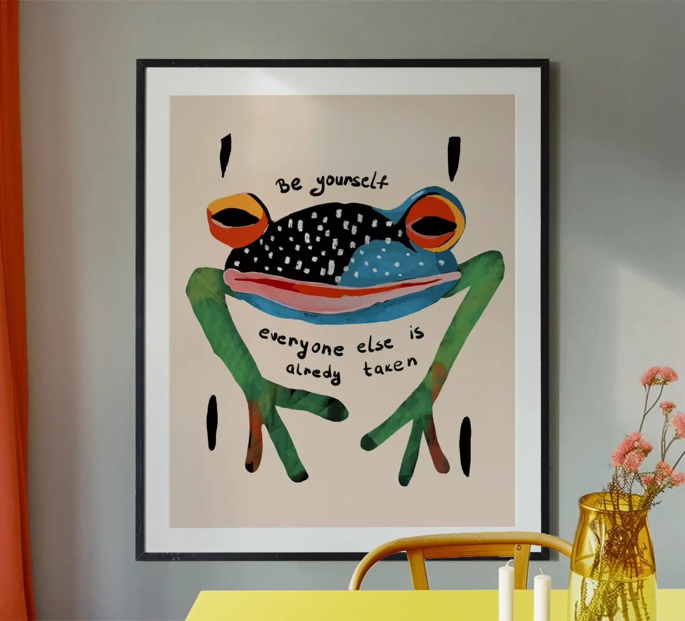 Be Yourself poster by ArtsySesta