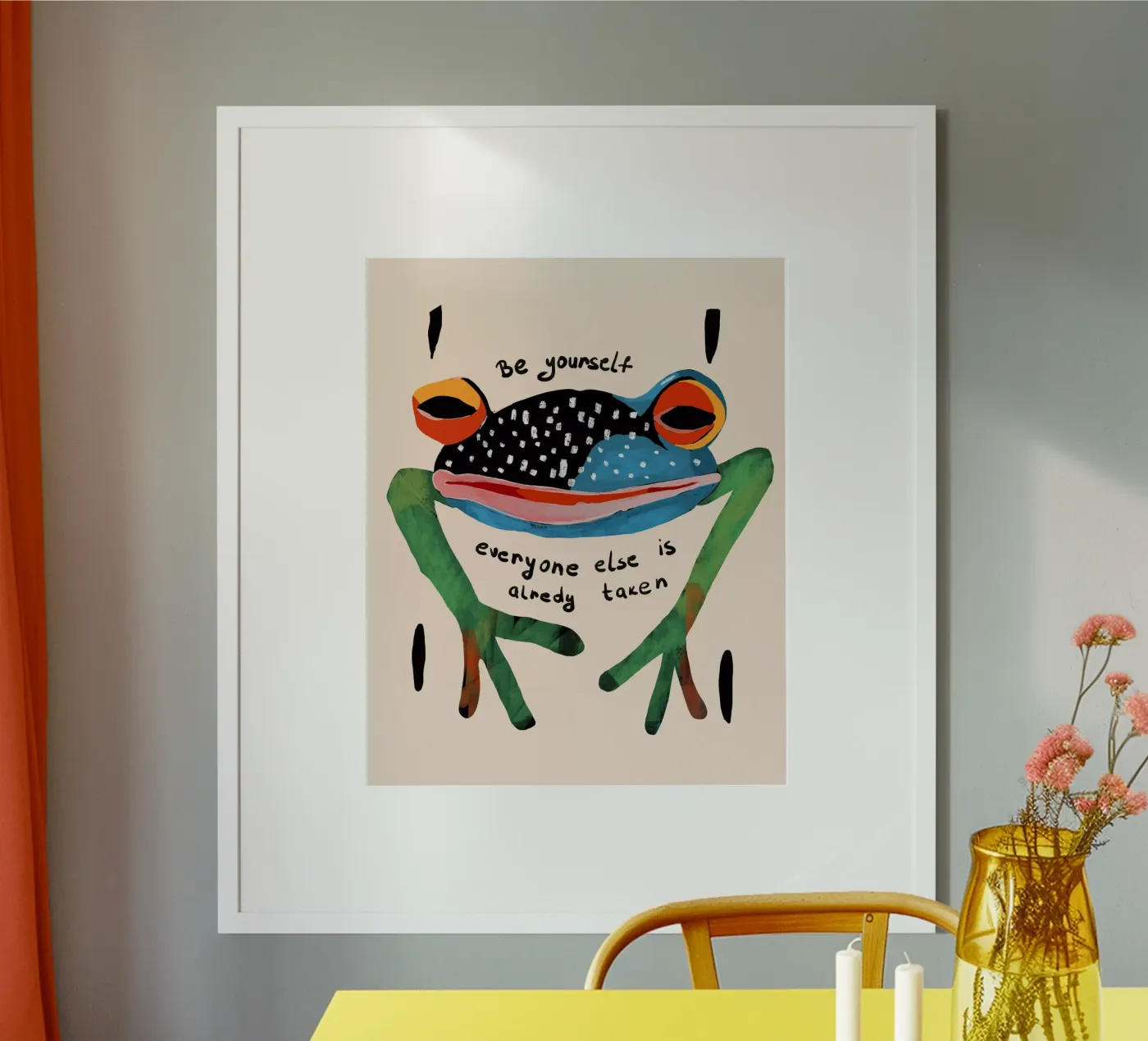 Be Yourself poster by ArtsySesta