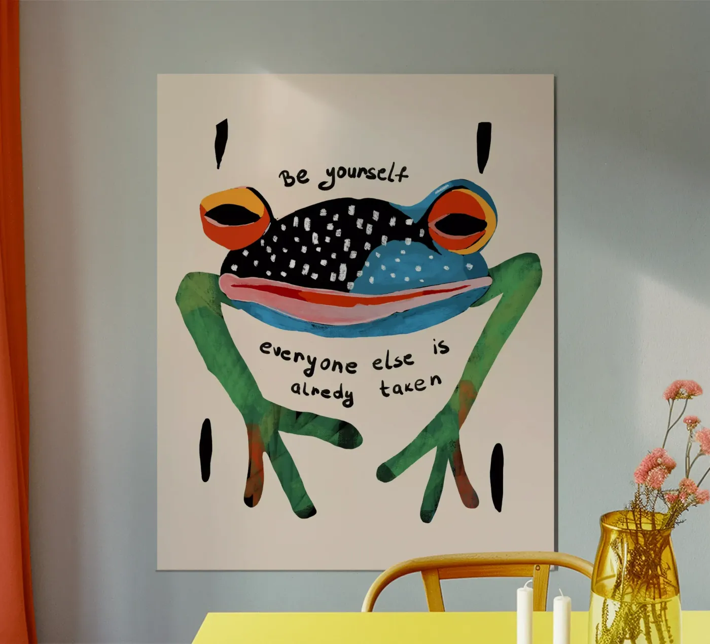 Be Yourself poster by ArtsySesta