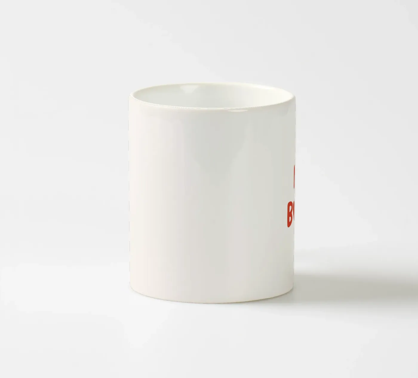 Nice Booty ceramic mug by Paigaam Studio