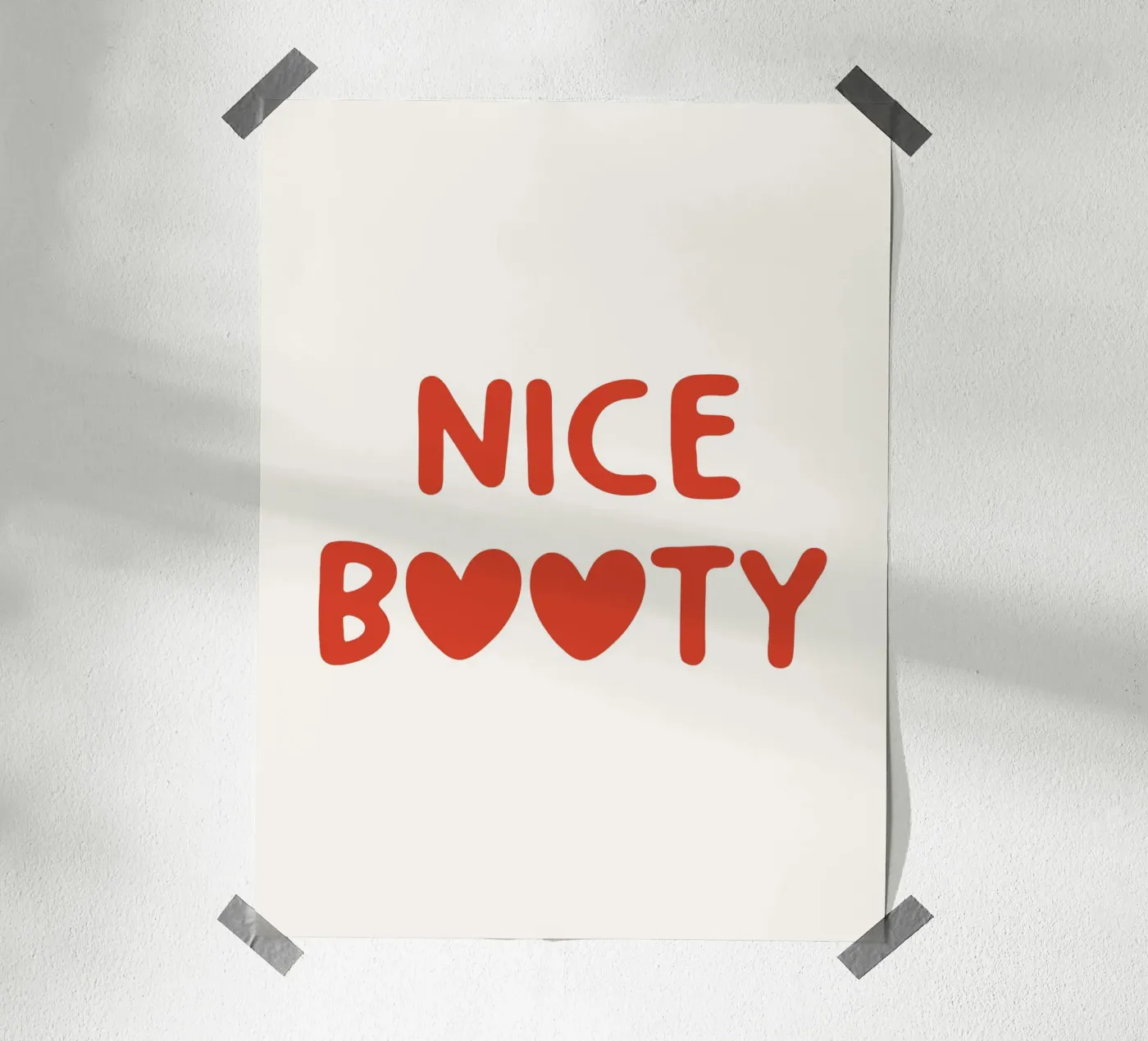 Bel sedere poster da Paigaam Studio