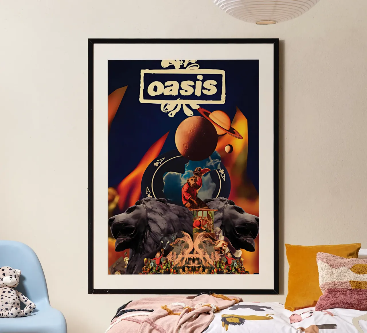 Opere d'arte moderna Oasis poster da domherrick1