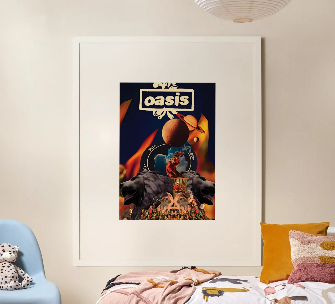 Opere d'arte moderna Oasis poster da domherrick1