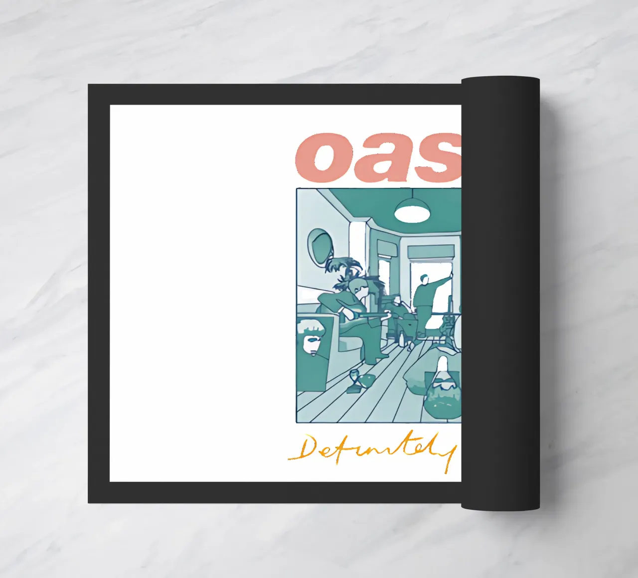 Definitely Maybe degli Oasis zerbino da domherrick1
