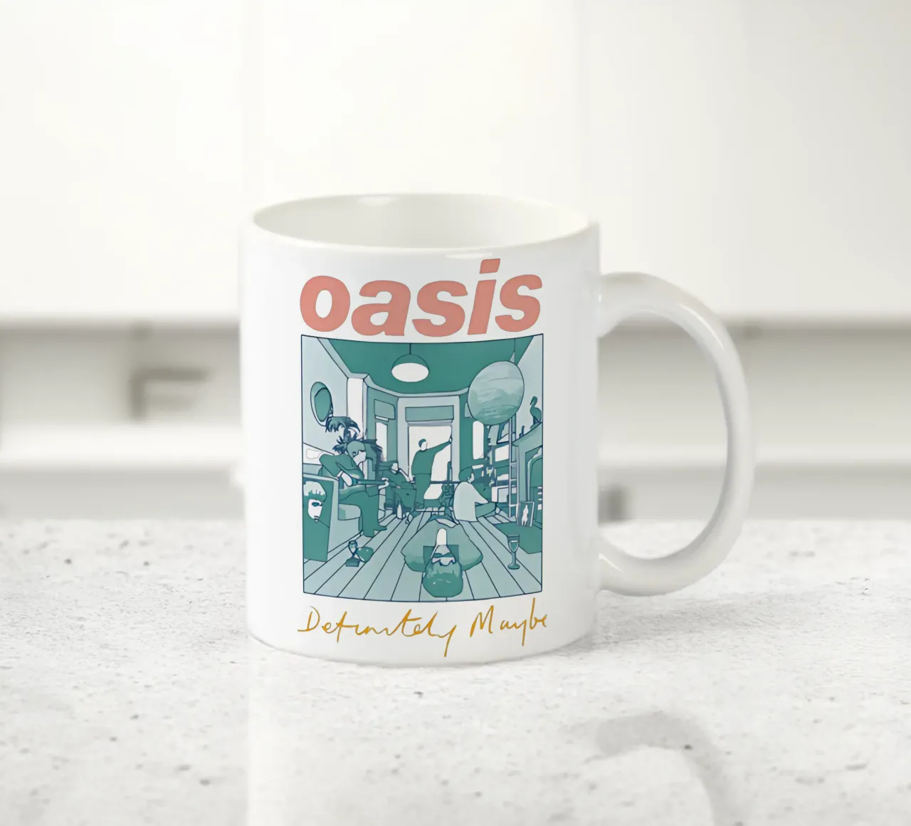 Definitely Maybe degli Oasis tazza in ceramica da domherrick1