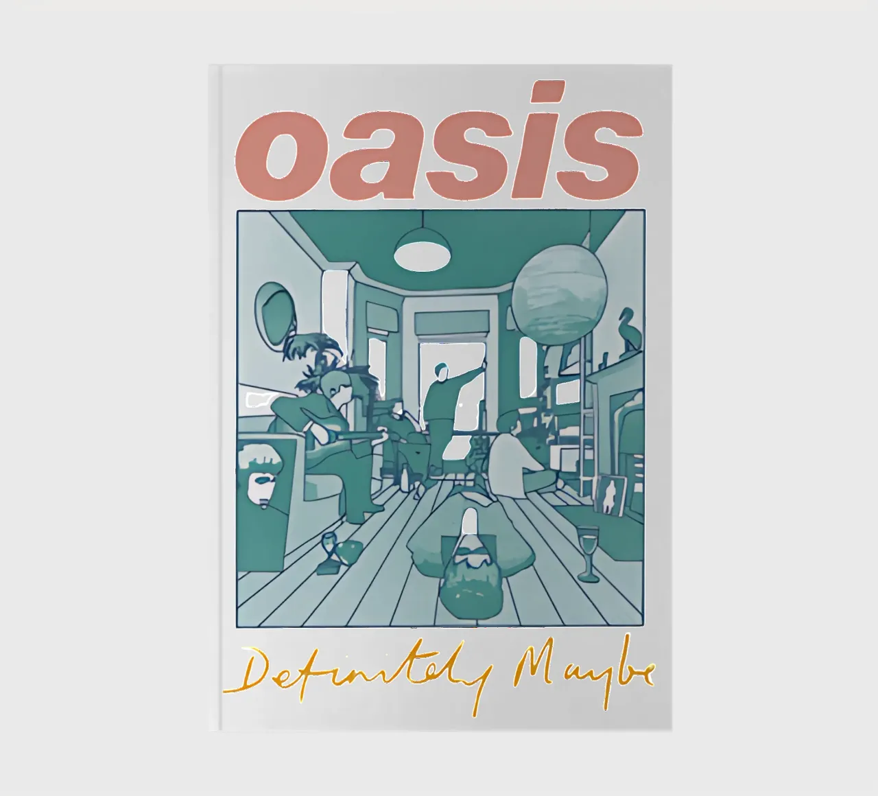 Definitely Maybe by Oasis notebook by domherrick1
