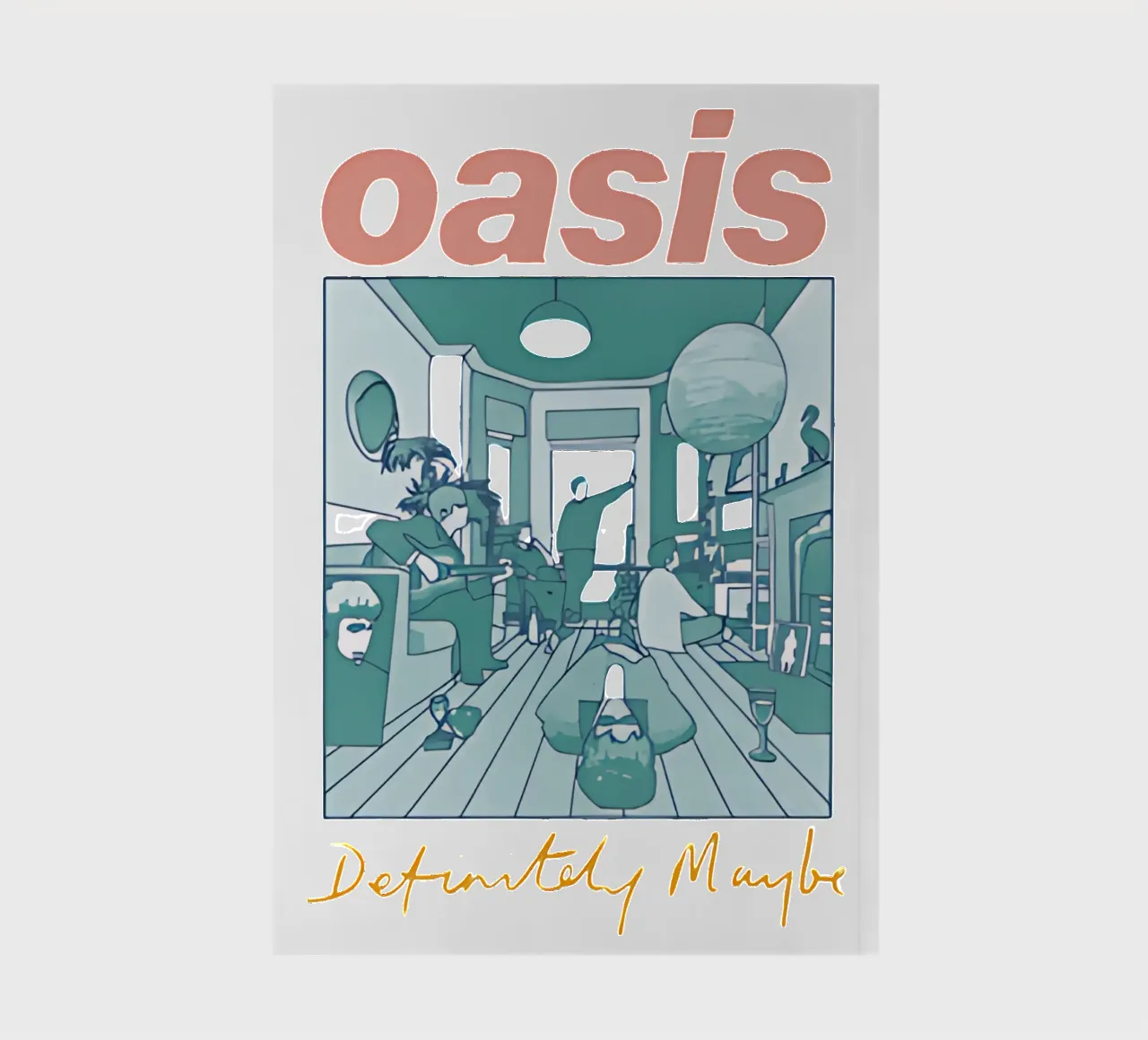 Definitely Maybe by Oasis notebook by domherrick1