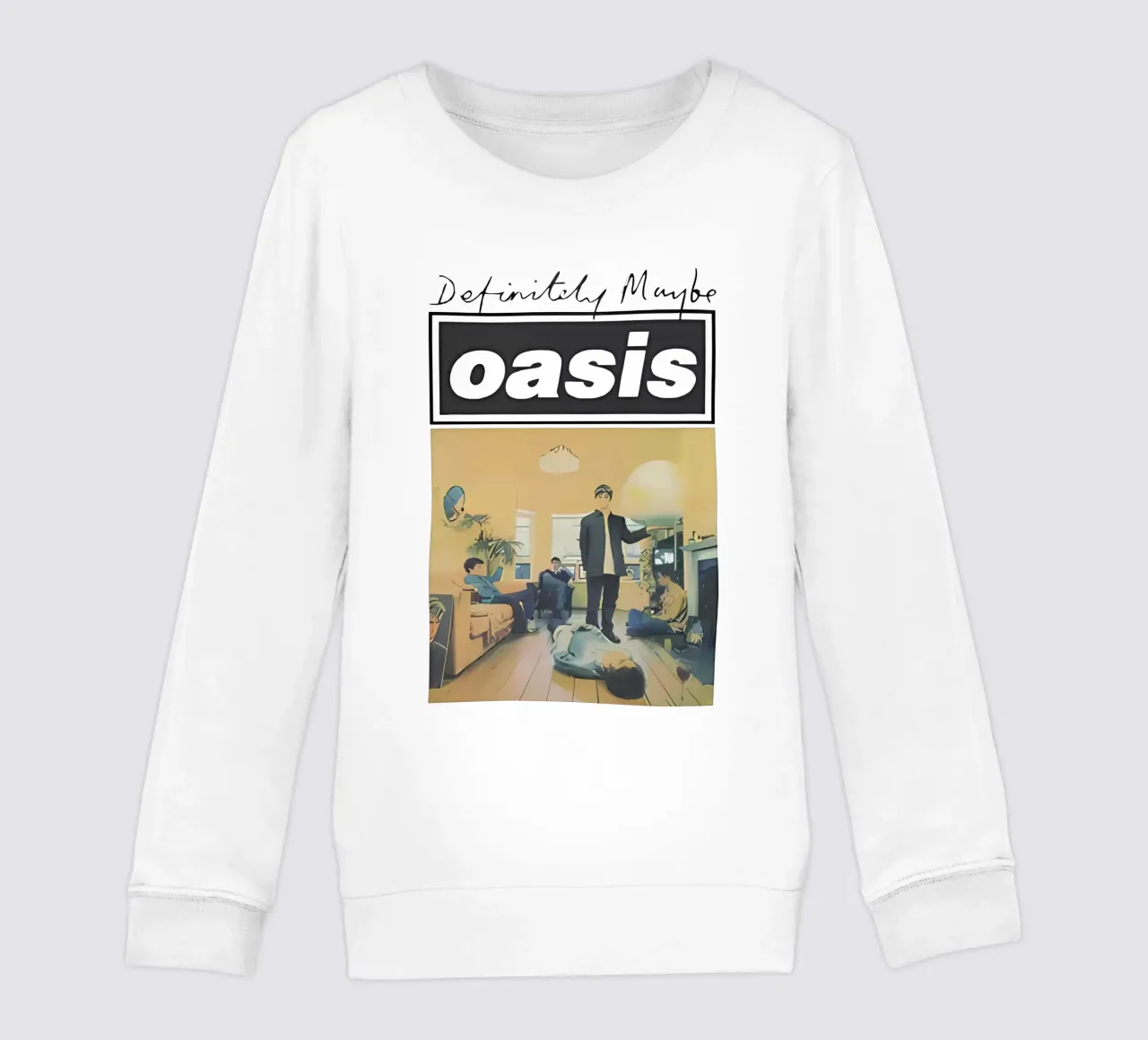 Definitely Maybe, Oasis felpa bambino da domherrick1