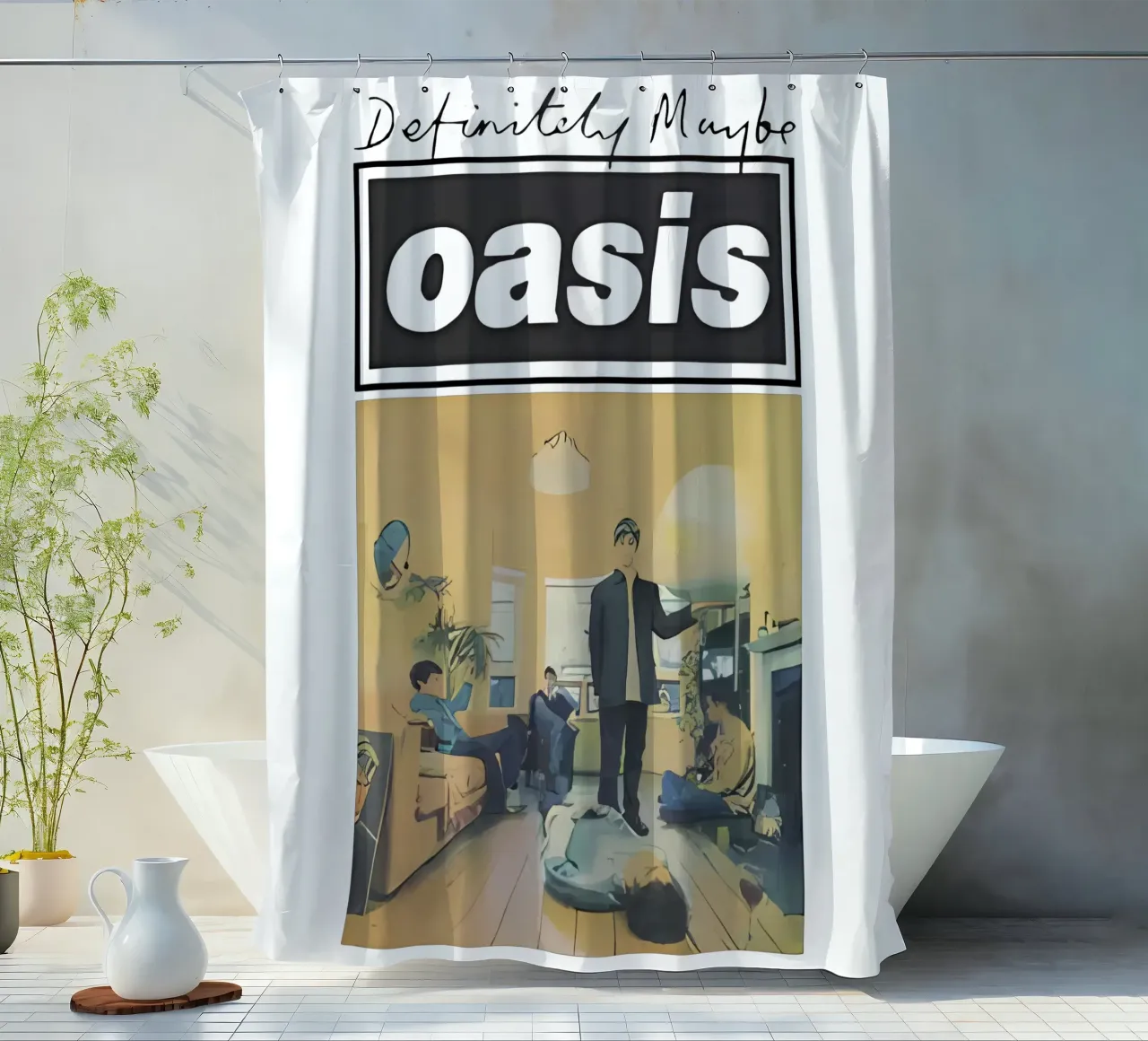 Definitely Maybe, Oasis tenda da doccia da domherrick1