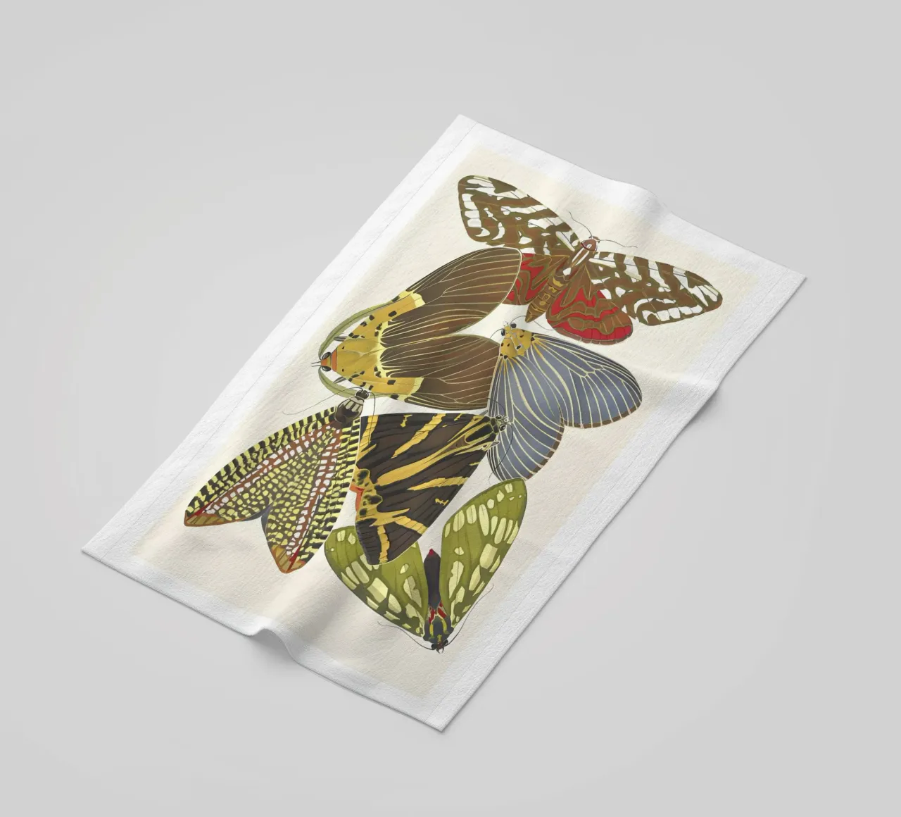 mariposas insectos naturaleza toalla de playa de Graham Robertson