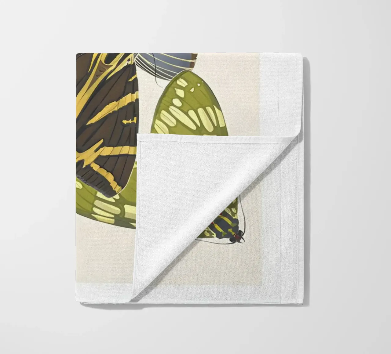 mariposas insectos naturaleza toalla de playa de Graham Robertson