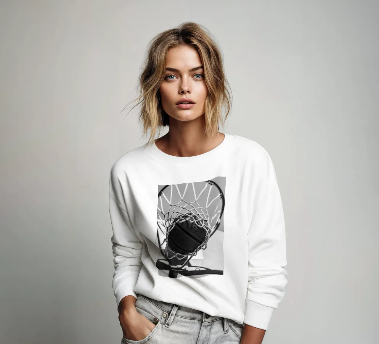 pallacanestro felpa da Amber Hughes