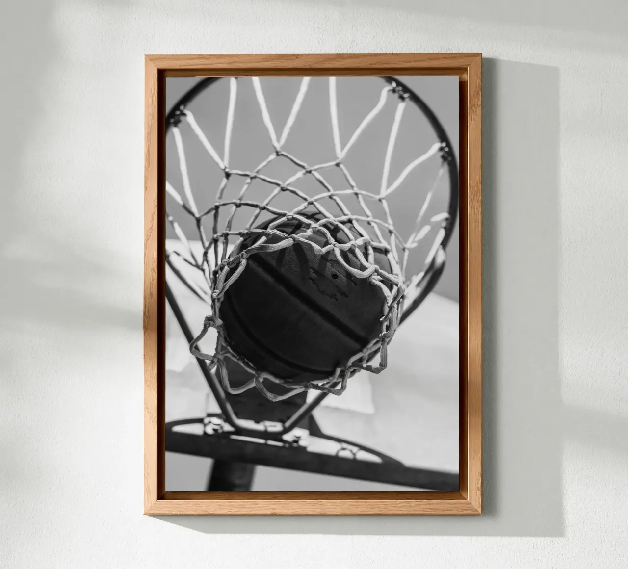 pallacanestro alluminio dibond da Amber Hughes