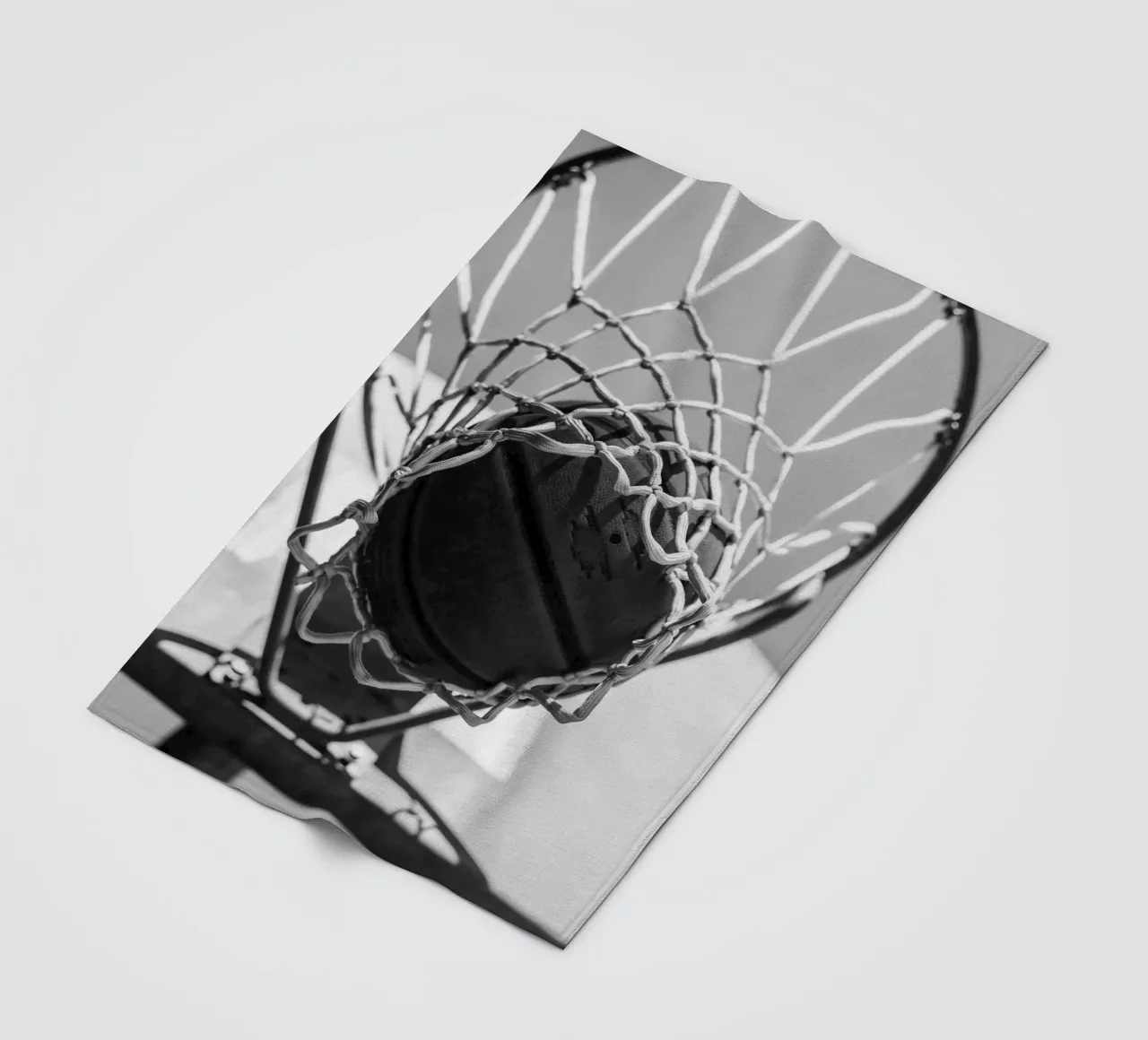 pallacanestro coperta in pile da Amber Hughes