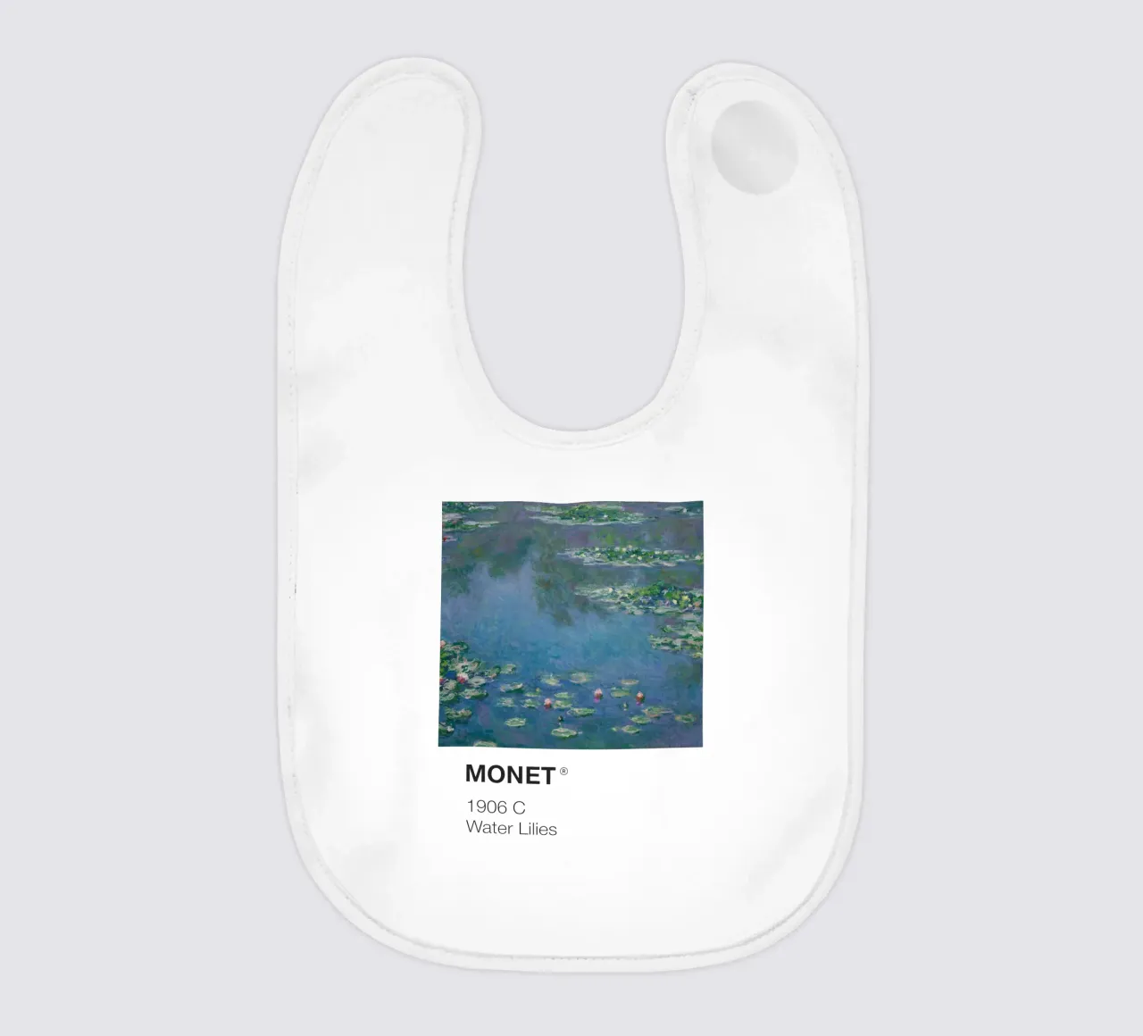 Monet Pantone bavaglino da Vintagrafica