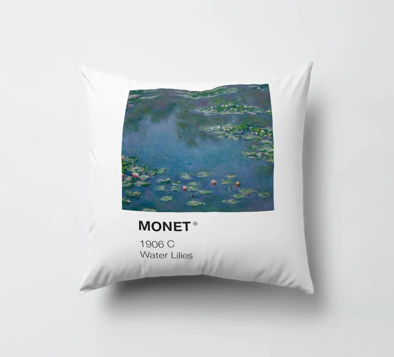 Monet Pantone cuscino da Vintagrafica