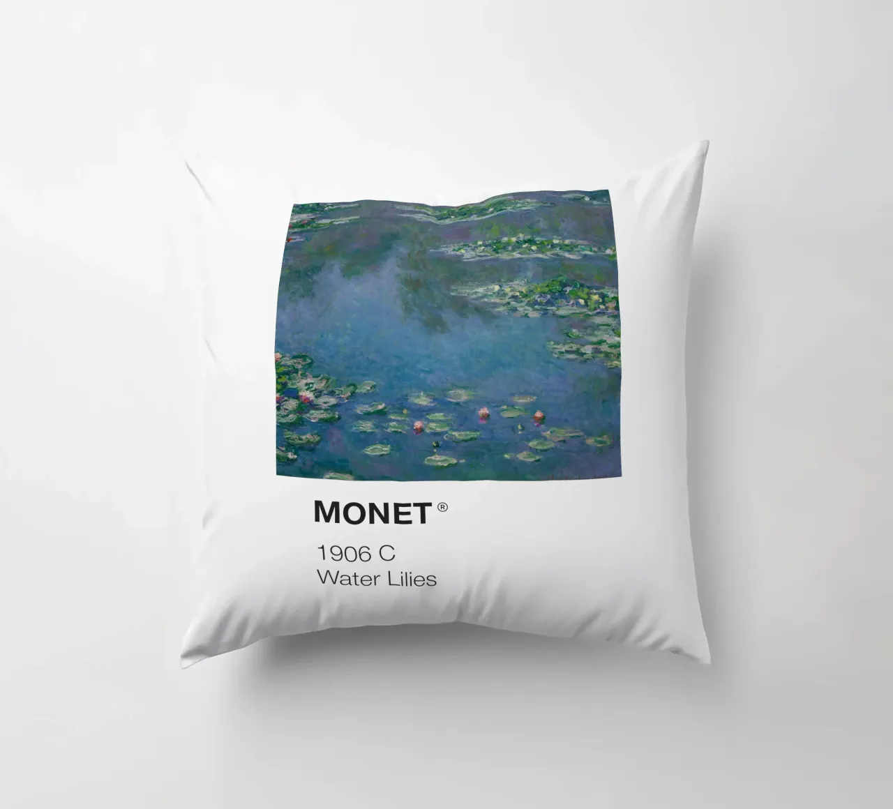 Monet Pantone cuscino da Vintagrafica