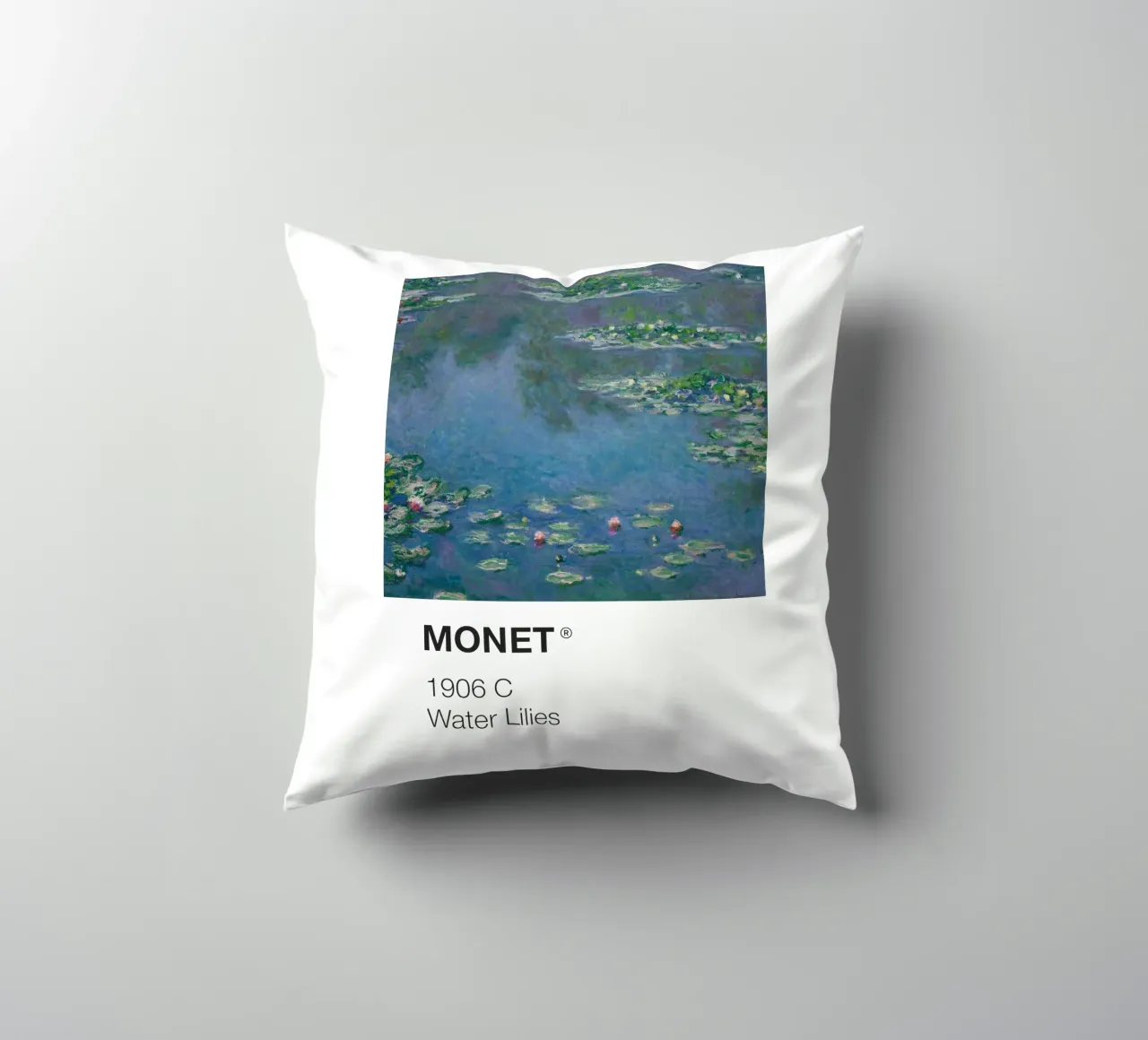 Monet Pantone cuscino da Vintagrafica