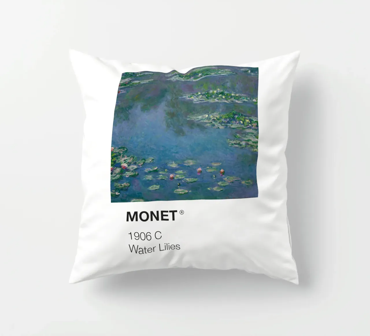 Monet Pantone cuscino da Vintagrafica