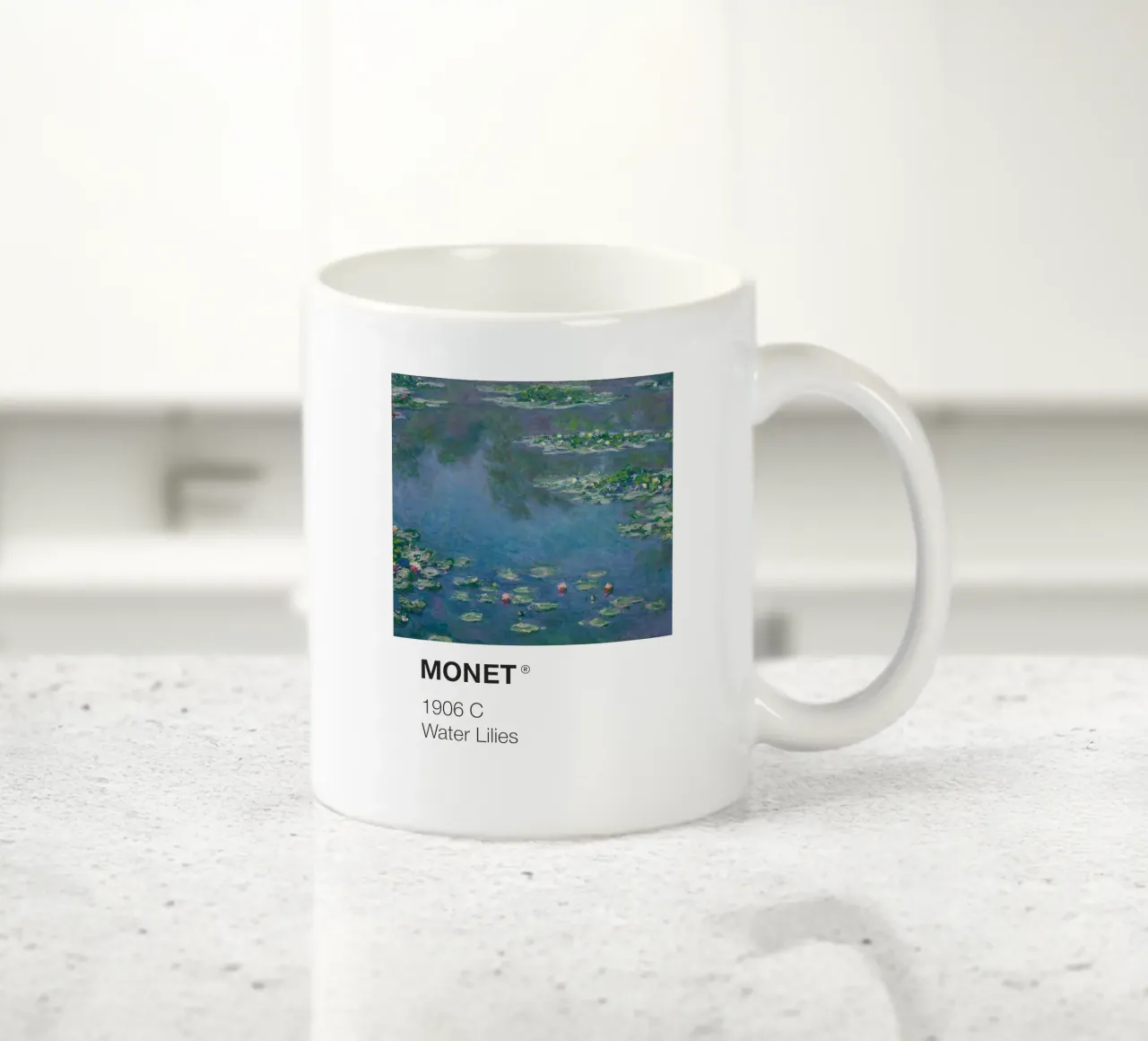 Monet Pantone tazza in ceramica da Vintagrafica