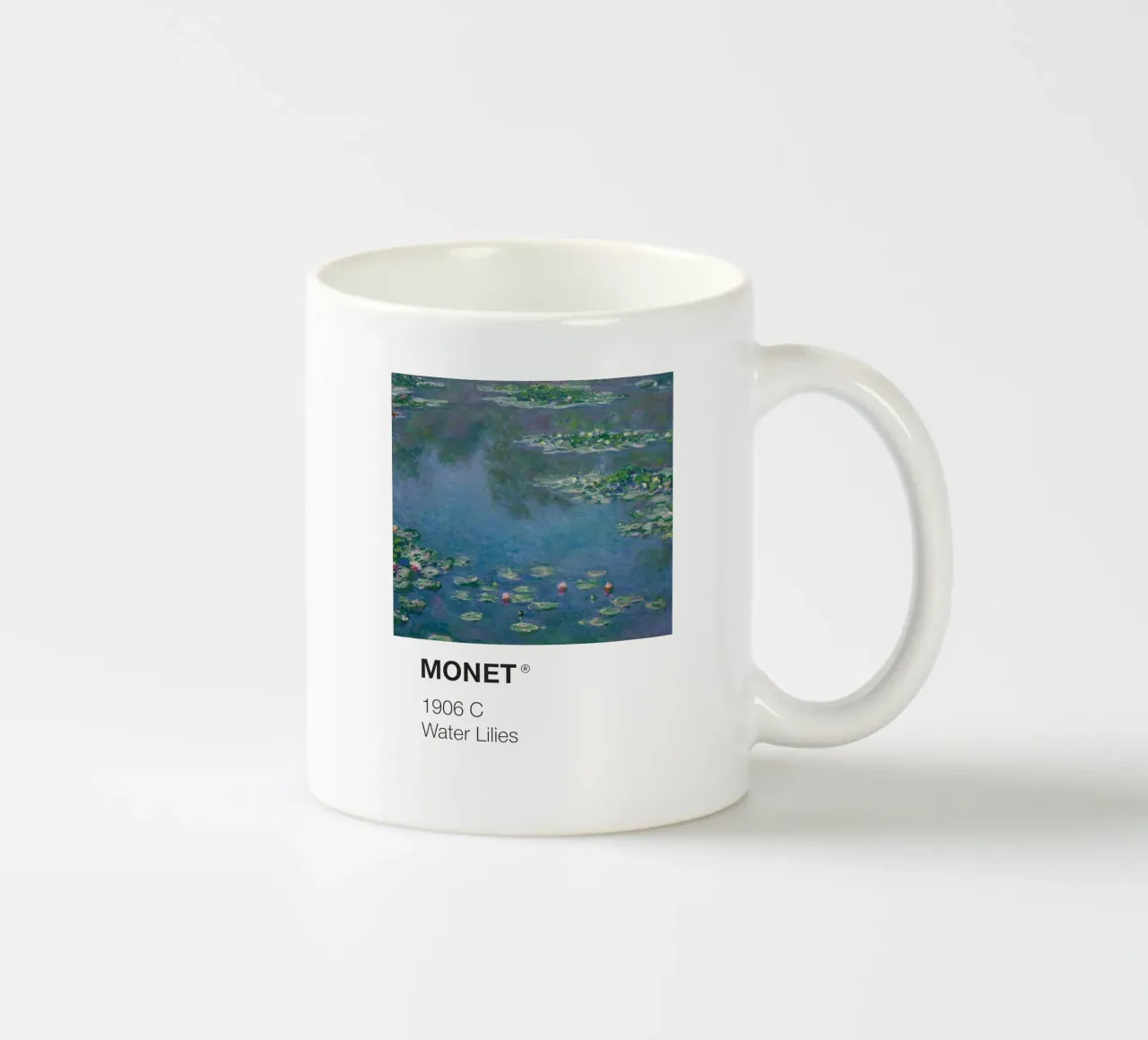 Monet Pantone tazza in ceramica da Vintagrafica