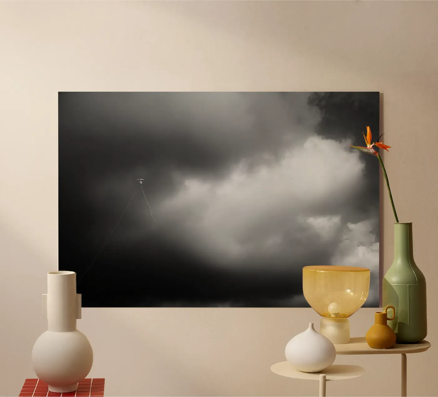 The Kite acrylic glass by Tal Paz-Fridman