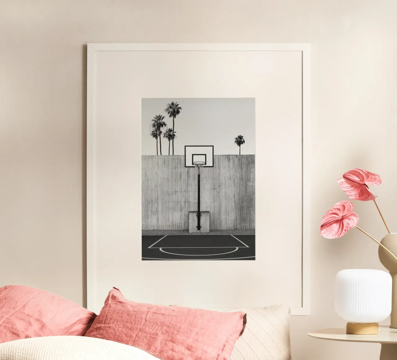 basket BW poster da Amber Hughes