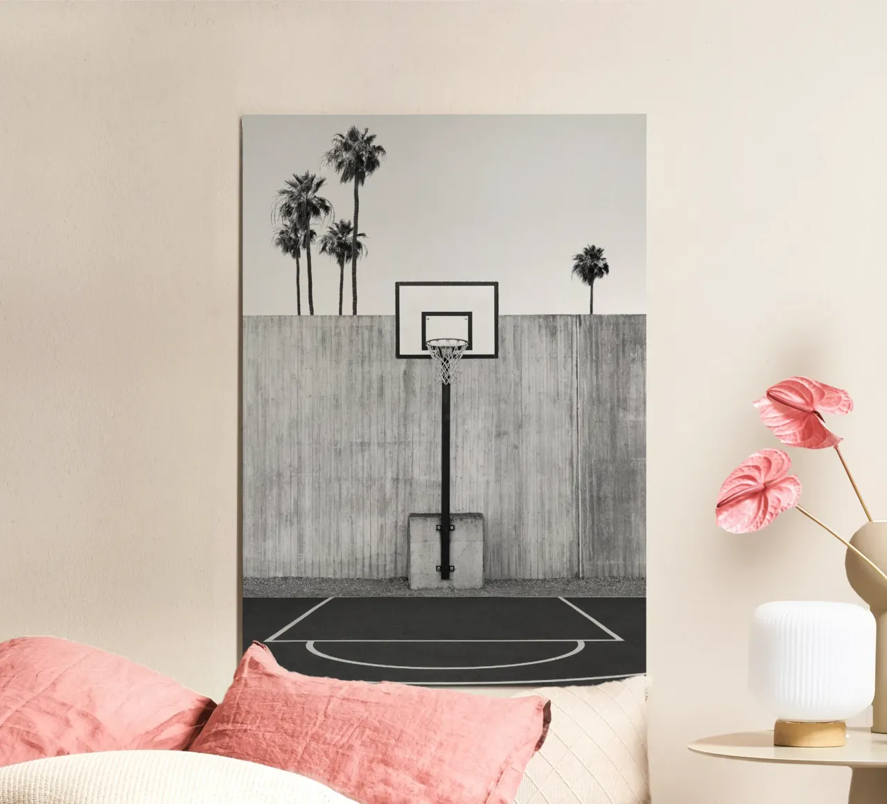 basket BW poster da Amber Hughes
