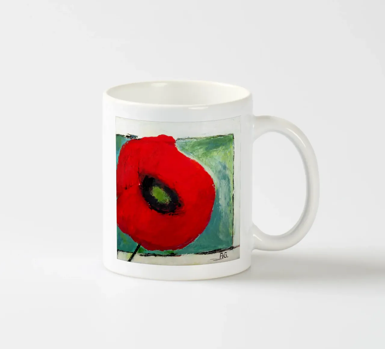 Mohn II tazza in ceramica da Anita Gewald