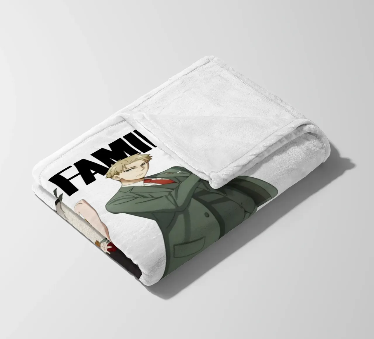 Spy X Family And Pets fleece blanket by https://www.juniqe.com/uk/shop/Henndraws