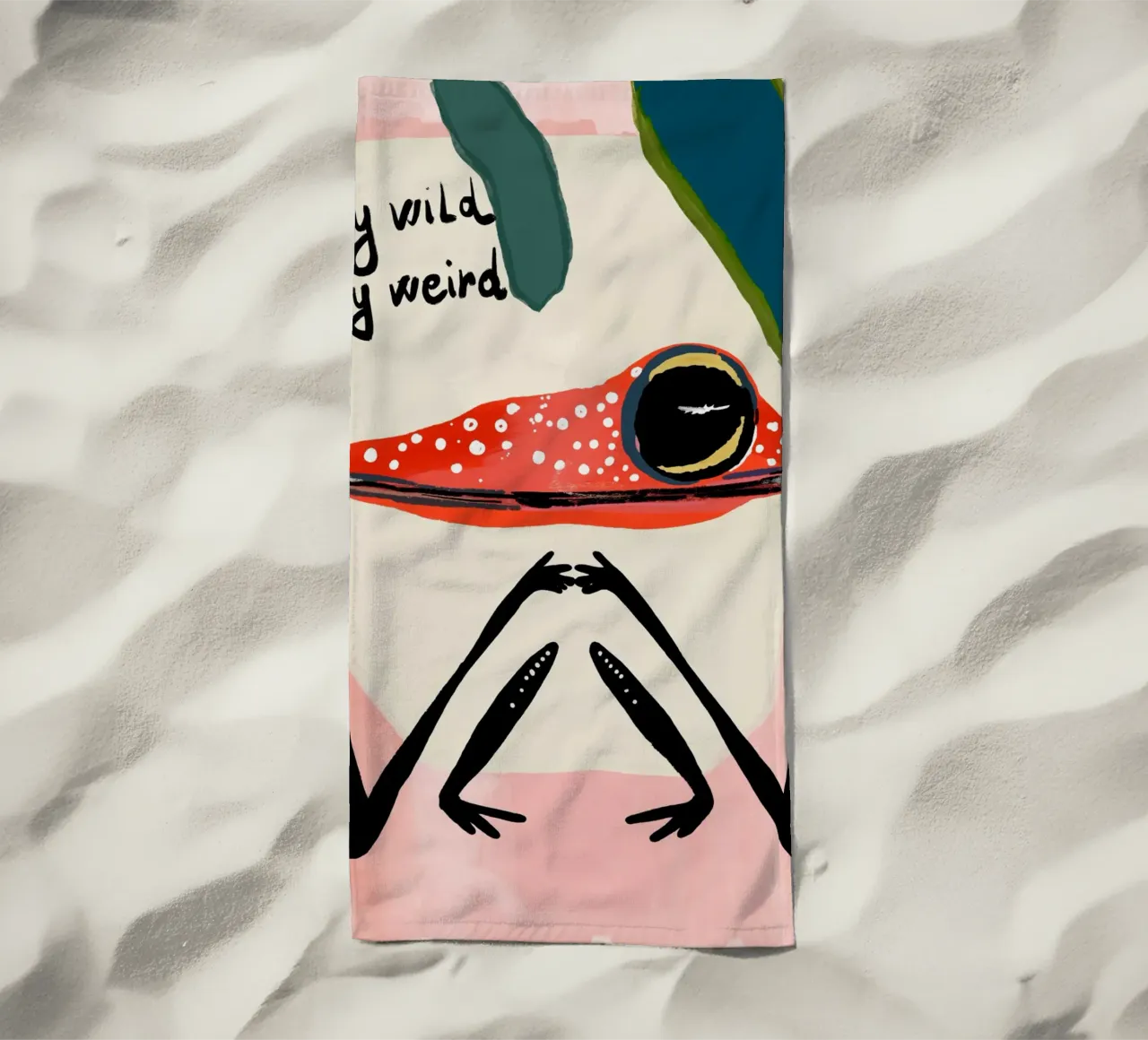 Selvaggio e strano telo mare da ArtsySesta