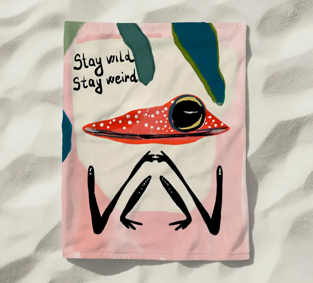 Selvaggio e strano telo mare da ArtsySesta