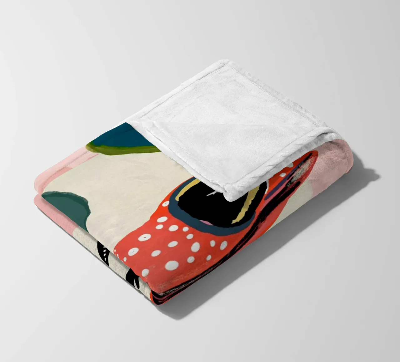 Selvaggio e strano coperta in pile da ArtsySesta