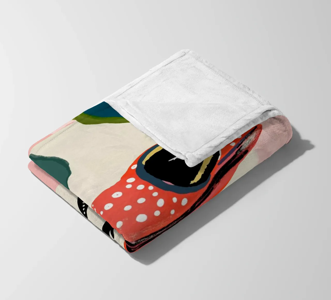 Selvaggio e strano coperta in pile da ArtsySesta