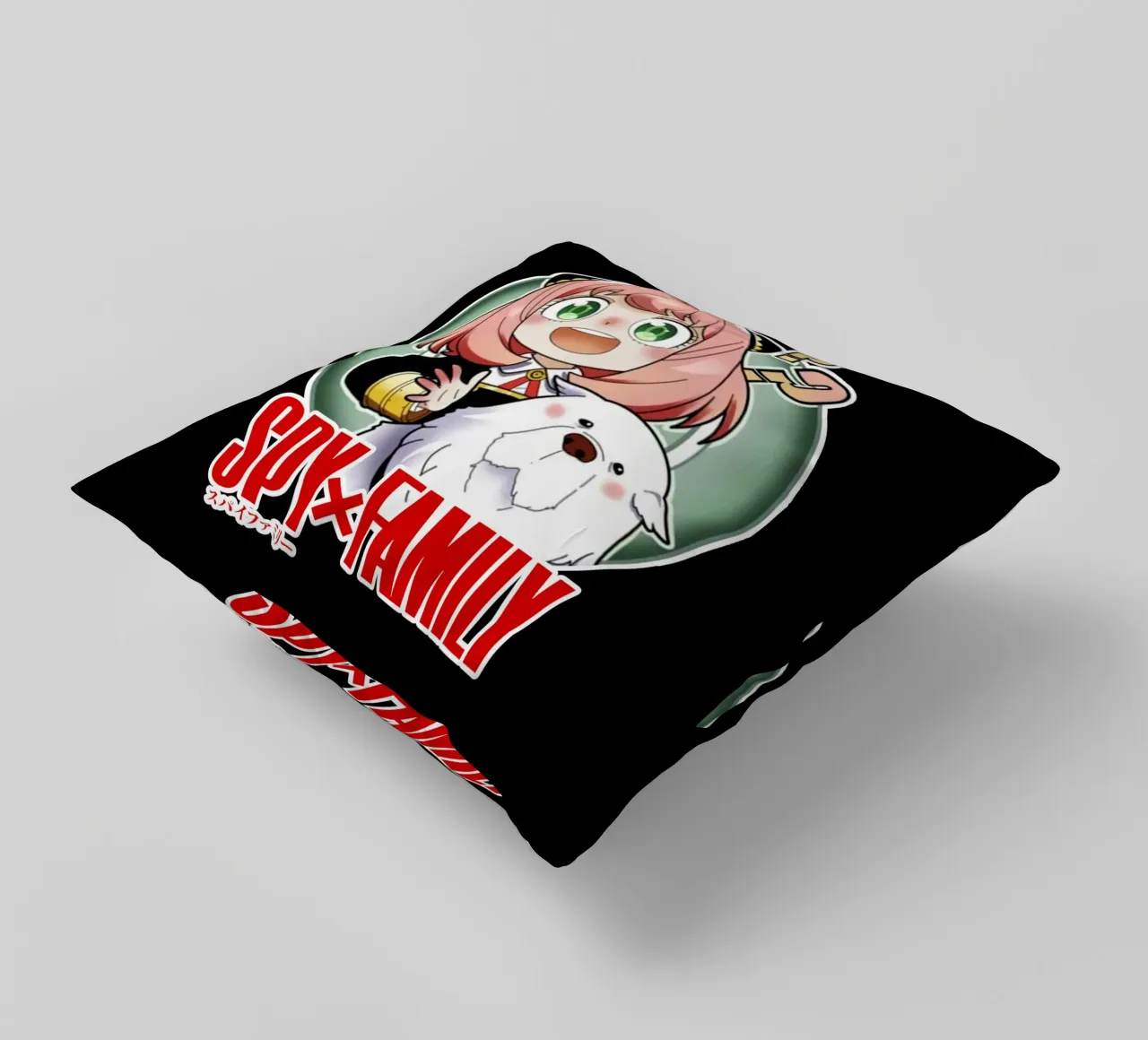 Anya And Pets - Spy X Family decorative cushion by https://www.juniqe.com/uk/shop/Henndraws