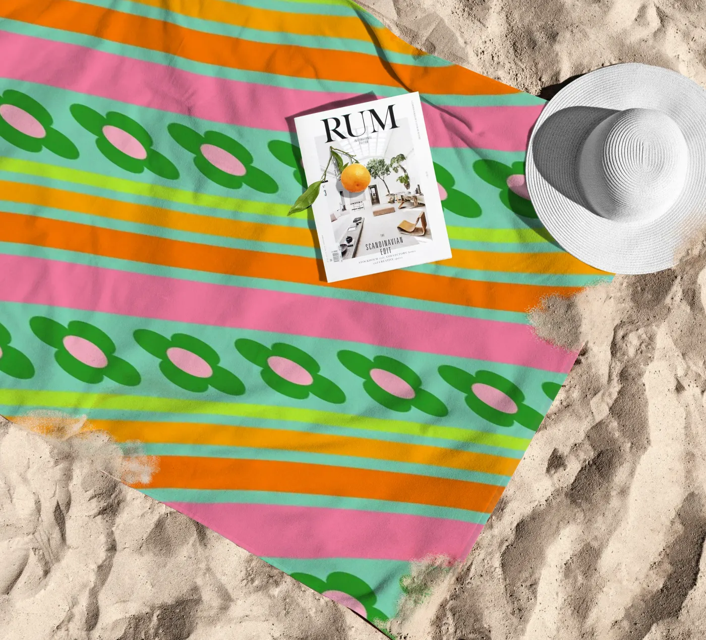 rollo serviette de plage de fummelhummel